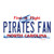 Pirates Fan NC Wholesale Novelty Sticker Decal