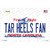Tar Heels Fan NC Wholesale Novelty Sticker Decal