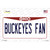 Buckeyes Fan OH Wholesale Novelty Sticker Decal