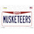 Musketeers OH Wholesale Novelty Sticker Decal