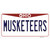 Musketeers OH Wholesale Novelty Sticker Decal