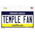 Temple Fan PA Wholesale Novelty Sticker Decal
