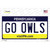 Go Owls PA Wholesale Novelty Sticker Decal
