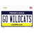 Go Wildcats Pennsylvania PA Wholesale Novelty Sticker Decal