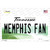 Memphis Fan TN Wholesale Novelty Sticker Decal