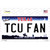 TCU Fan TX Wholesale Novelty Sticker Decal