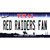 Red Raiders Fan TX Wholesale Novelty Sticker Decal