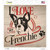 Love My Frenchie Wholesale Novelty Square Sticker Decal
