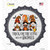 Trick Or Treating With My Gnomies Wholesale Novelty Bottle Cap Sticker Decal