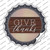 Give Thanks Wood Plank Wholesale Novelty Bottle Cap Sticker Decal