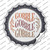 Gobble Gobble Gobble Wholesale Novelty Bottle Cap Sticker Decal