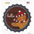Gingerbread Man Says Hello Wholesale Novelty Bottle Cap Sticker Decal