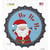 Santa Says Ho Ho Ho Wholesale Novelty Bottle Cap Sticker Decal