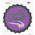 His Treats Purple Wholesale Novelty Bottle Cap Sticker Decal