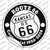 Kansas Route 66 Centennial Wholesale Novelty Circle Sticker Decal