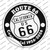 California Route 66 Centennial Wholesale Novelty Circle Sticker Decal