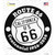 California Route 66 Centennial Wholesale Novelty Circle Sticker Decal