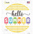 Hello Summer Popsicle Wholesale Novelty Circle Sticker Decal