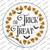Trick Or Treat Pumpkin Ring Wholesale Novelty Circle Sticker Decal