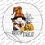 Trick Or Treat Spooky Gnome Wholesale Novelty Circle Sticker Decal