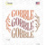 Gobble Gobble Gobble Wholesale Novelty Circle Sticker Decal
