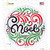 Noel Christmas Wholesale Novelty Circle Sticker Decal