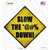Slow The Fuck Down Wholesale Novelty Diamond Sticker Decal