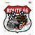 Brown Hot Rod Route 66 Wholesale Novelty Highway Shield Sticker Decal