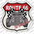 Grey Hot Rod Front Route 66 Wholesale Novelty Highway Shield Sticker Decal