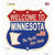 Minnesota Established Wholesale Novelty Highway Shield Sticker Decal