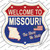 Missouri Established Wholesale Novelty Highway Shield Sticker Decal