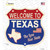 Texas Established Wholesale Novelty Highway Shield Sticker Decal