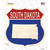 South Dakota Silhouette Wholesale Novelty Highway Shield Sticker Decal