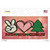 Peace Love Christmas Wholesale Novelty Sticker Decal
