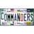 Commanders Strip Art Wholesale Novelty Sticker Decal