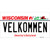 Velkommen Wisconsin Wholesale Novelty Sticker Decal