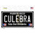 Culebra Puerto Rico Black Wholesale Novelty Sticker Decal