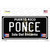 Ponce Puerto Rico Black Wholesale Novelty Sticker Decal