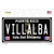 Villalba Puerto Rico Black Wholesale Novelty Sticker Decal