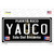 Yauco Puerto Rico Black Wholesale Novelty Sticker Decal