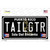 Tailgtr Puerto Rico Black Wholesale Novelty Sticker Decal