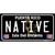 Native Puerto Rico Black Wholesale Novelty Sticker Decal