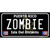 Zombie Puerto Rico Black Wholesale Novelty Sticker Decal