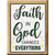 Faith In God Changes Everything Wholesale Novelty Rectangle Sticker Decal