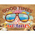 Good Times Tan Lines Wholesale Novelty Rectangle Sticker Decal