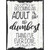 Becoming An Adult Dumbest Thing Wholesale Novelty Rectangle Sticker Decal