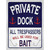 Private Dock Wholesale Novelty Rectangle Sticker Decal