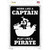 Play Like A Pirate Ship Wholesale Novelty Rectangle Sticker Decal