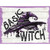 Basic Witch Purple Wholesale Novelty Rectangle Sticker Decal