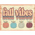 Fall Vibes Pumpkins Wholesale Novelty Rectangle Sticker Decal